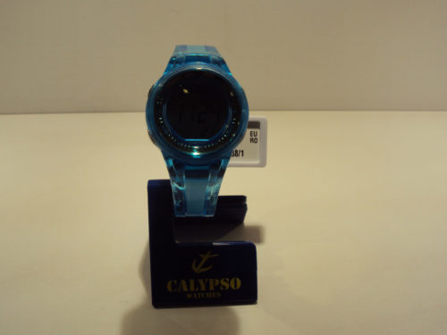 Reloj mujer digital azul turquesa 29€